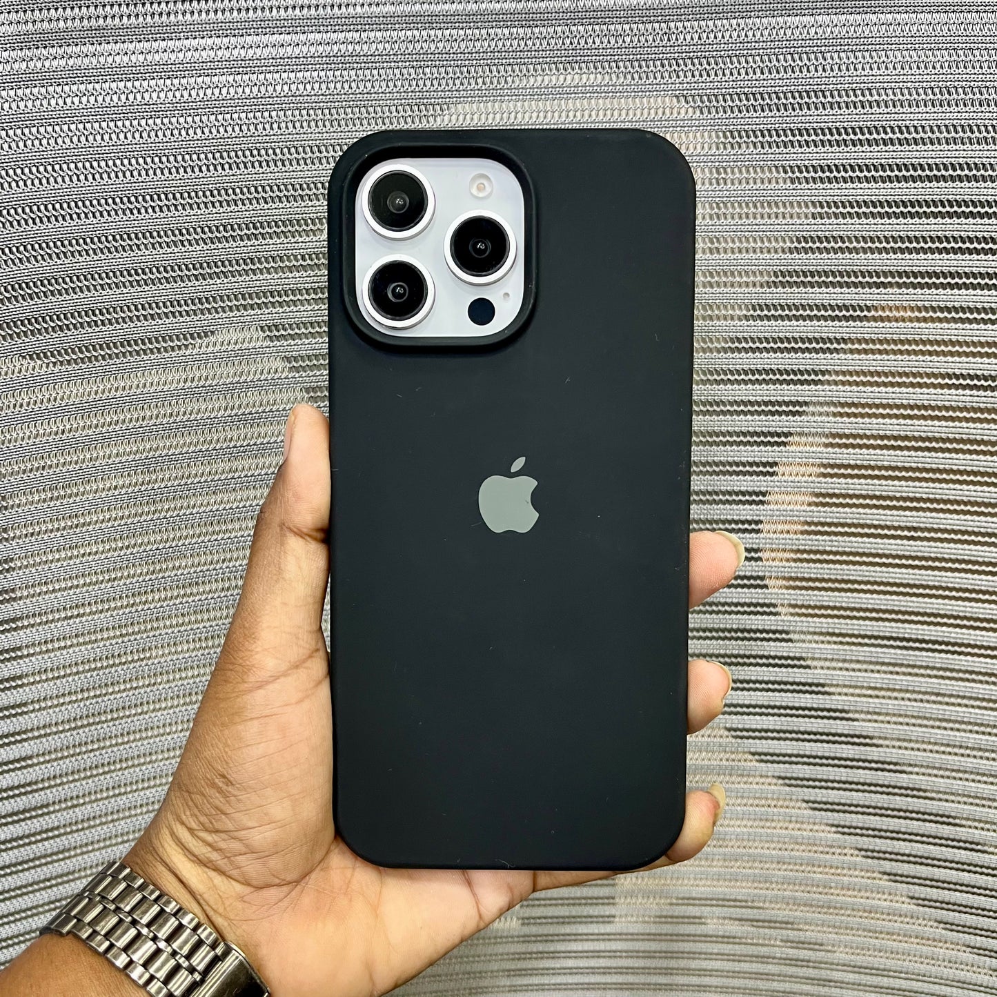 Silicone Logo MagSafe iPhone 16 Pro Max Case