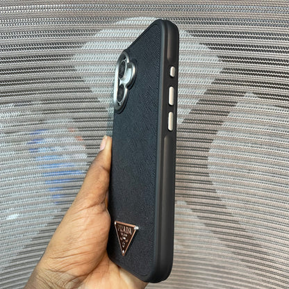 LogoLuxe Leather iPhone 17 Series Case