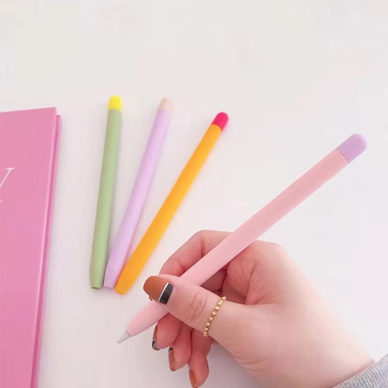 Protective Silicone Apple Pencil Case for 1st & 2nd Generation