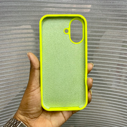 Premium Silicone iPhone 16 Case