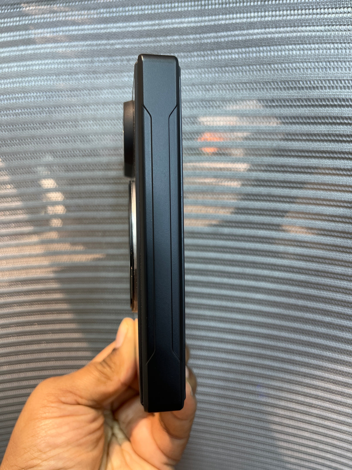 Transparent Side-Border MagSafe Stand Case for iPhone Duo