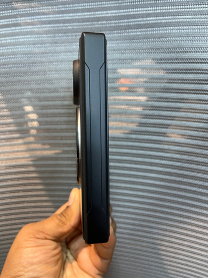 Transparent Side-Border MagSafe Stand Case for iPhone Duo