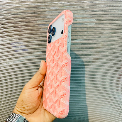 Luxe Printed Inner Fur iPhone 17 Pro Case