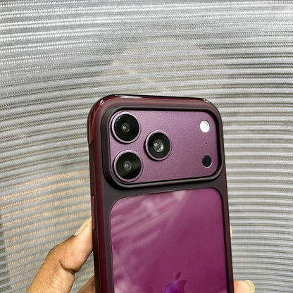 Transparent Silicone Side Border iPhone 17 Pro /18 Pro Case
