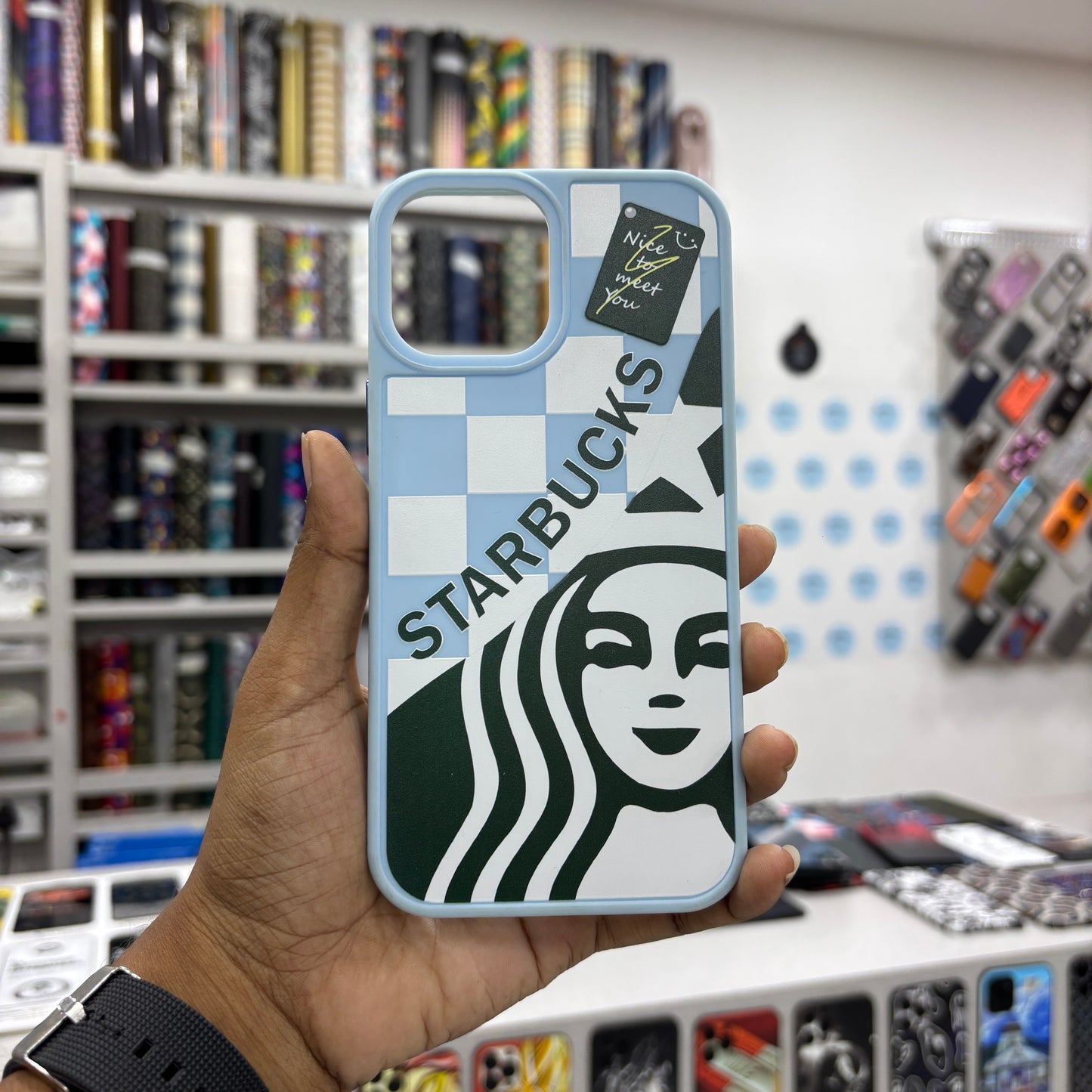 Printed Silicone iPhone Case