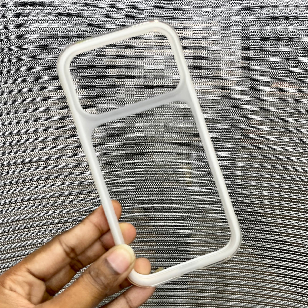 Transparent Air Pro Silicone Side Border iPhone Case