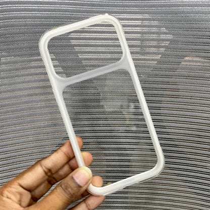 Transparent Air Pro Silicone Side Border iPhone Case