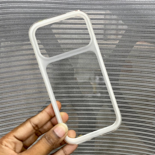 Transparent Air Pro Silicone Side Border iPhone Case