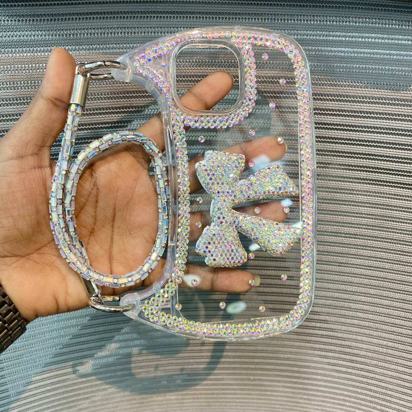 BowLuxe Stone Sling iPhone 15 Series Case
