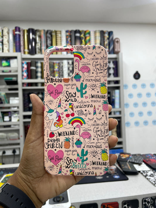 Printed Double Protection Case for iPhone 12 Pro Max