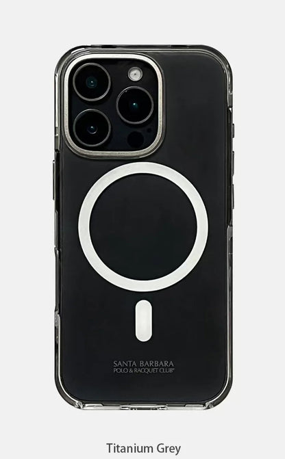 Transparent Metal Frame iPhone Case