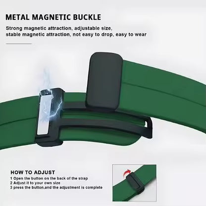 Silicone Magnetic Apple Watch Strap