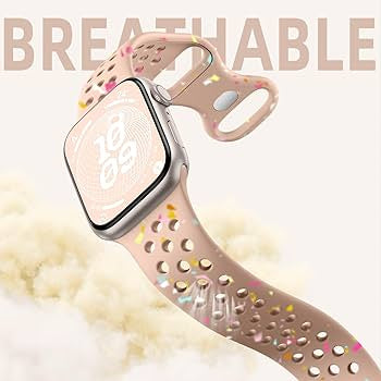 Silicone Sports Apple Watch Strap