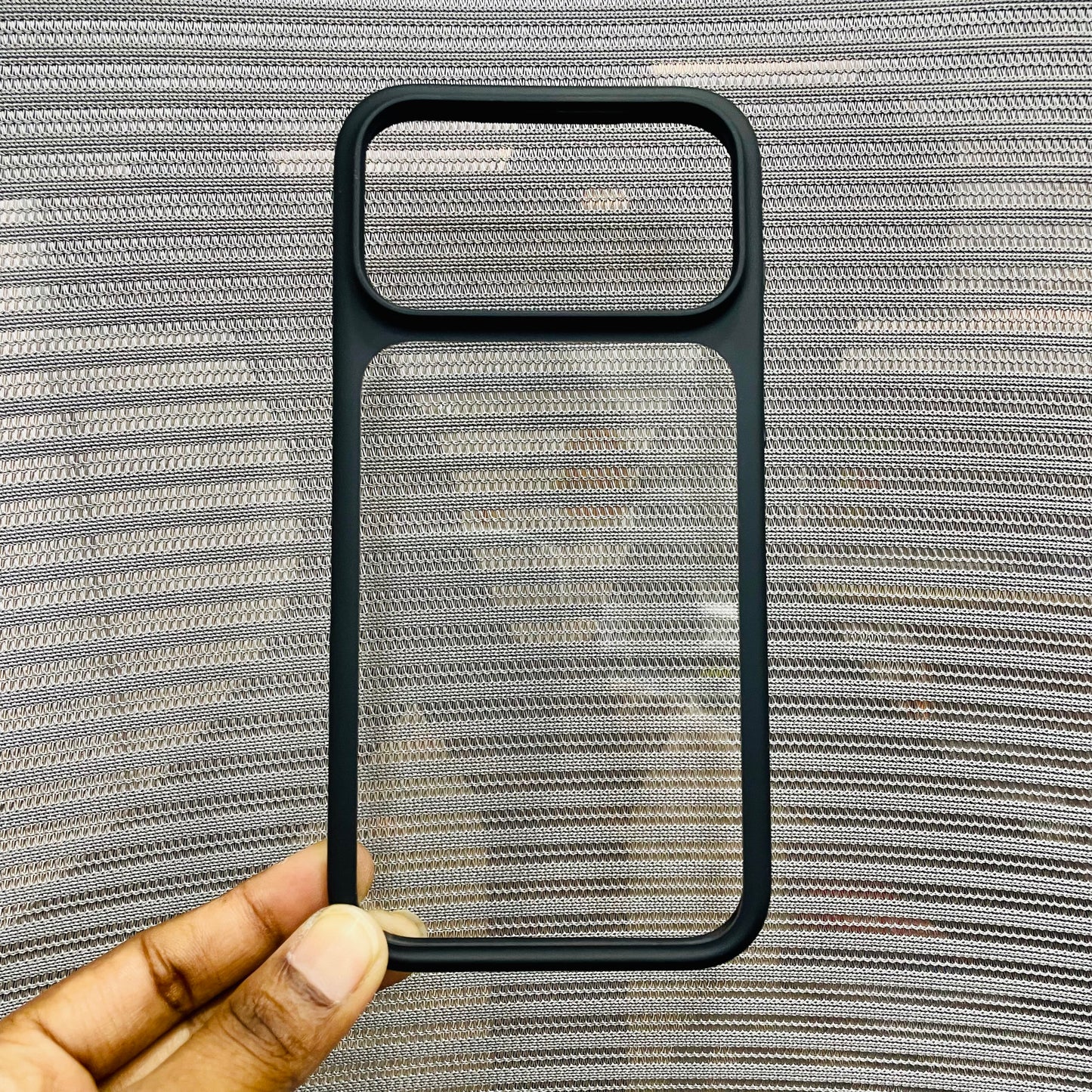 EdgeView Transparent Shock iPhone 17 Pro Max Case