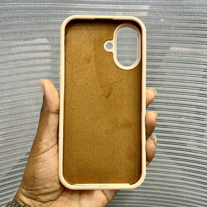 Premium Silicone iPhone 16 Case