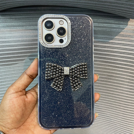 BowÉlite Glitter iPhone 15 & 16 Series Case