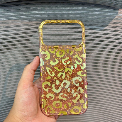 CheetahGlow Glitter iPhone Case