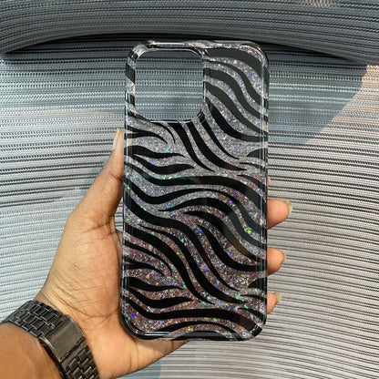 ZebraLuxe Glitter iPhone 17 Case