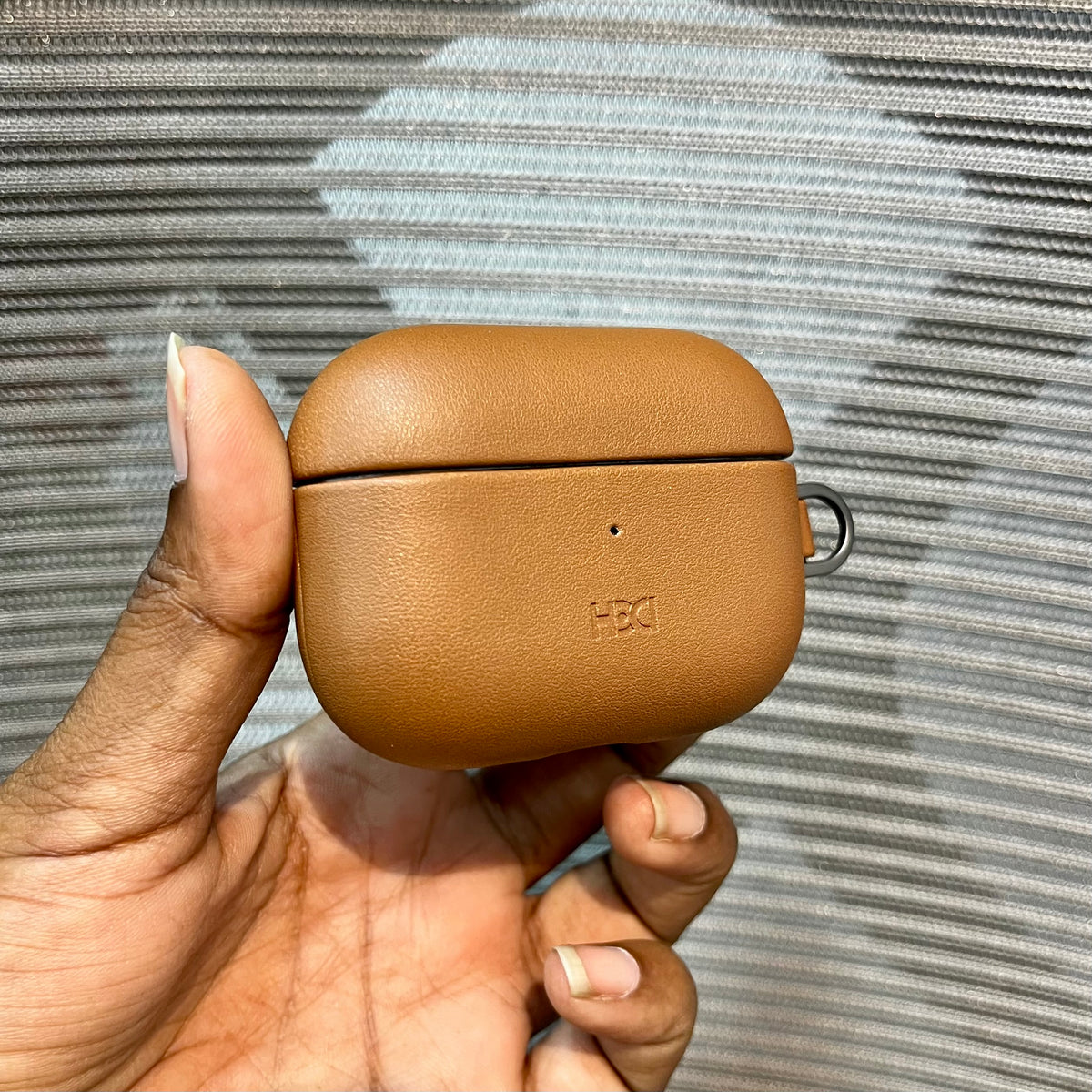 Narib Series Faux Leather Texture AirPods Case