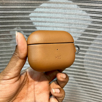 Narib Series Faux Leather Texture AirPods Case