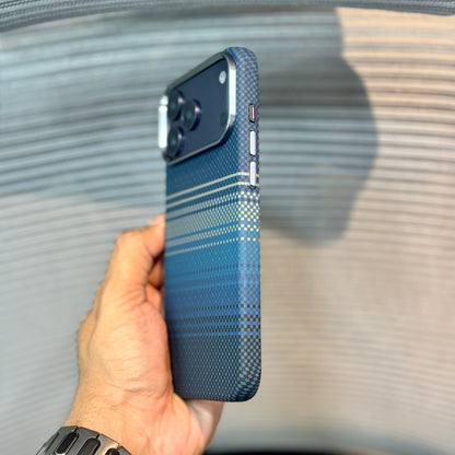 FibreLux Blue MagSafe iPhone 16 Pro Max Case
