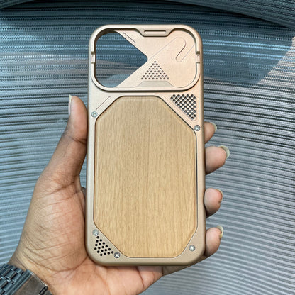 WoodFrame Slim iPhone 17 Case