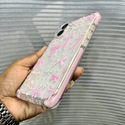 Glitter Bow Printed iPhone 17  Case