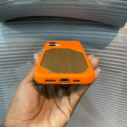 WoodFrame Slim iPhone 17 Case