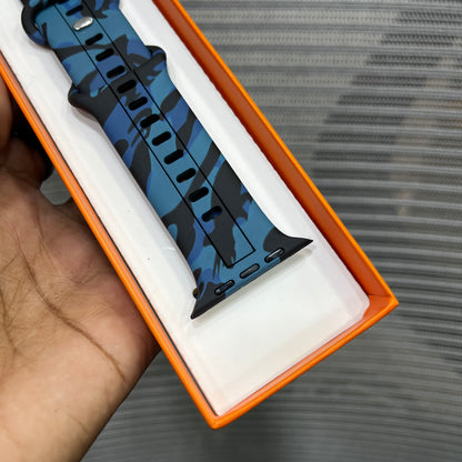 Camouflage PressLock iWatch Strap