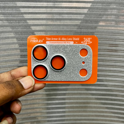 Sparkle Metal Camera Plate with Lens for iPhone