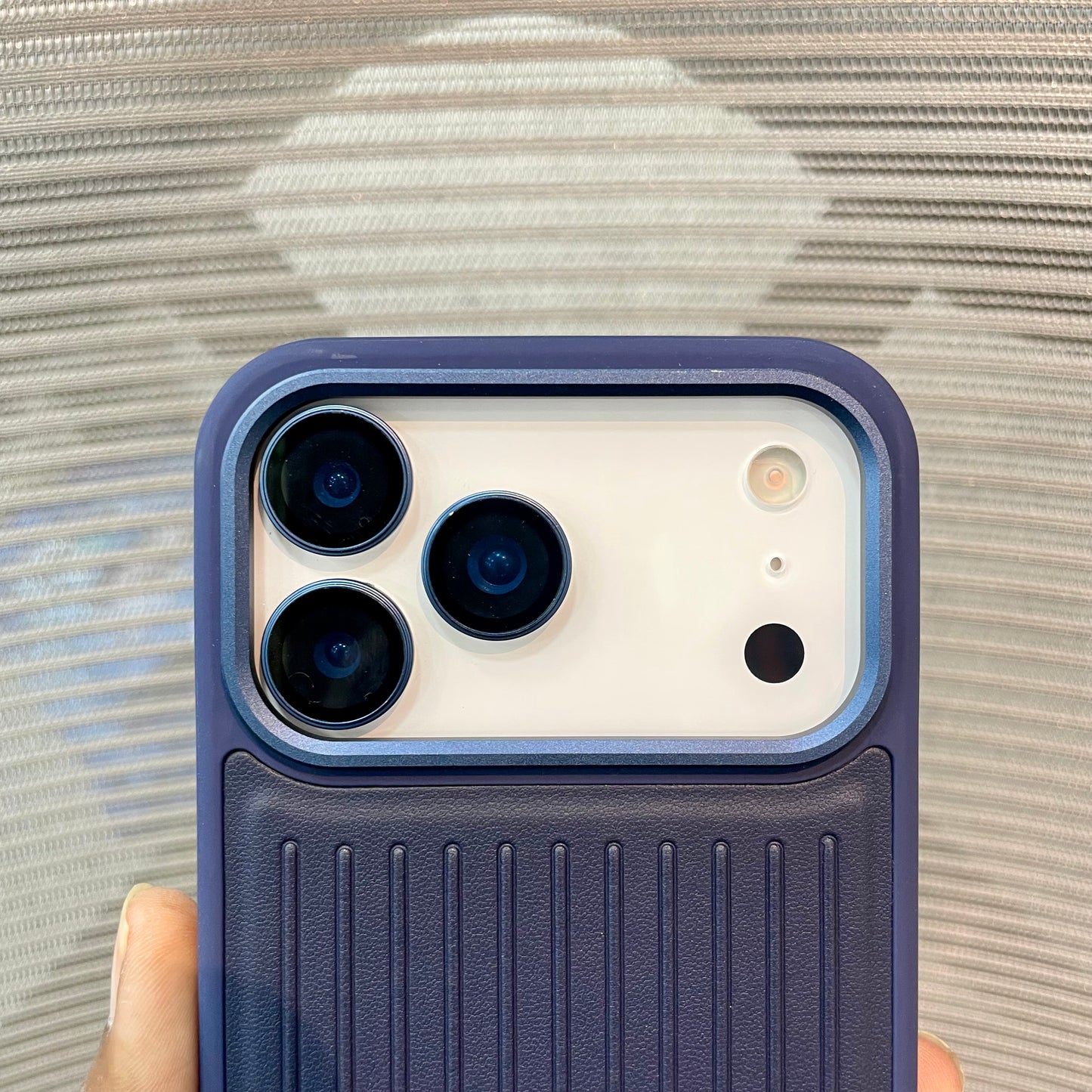 StripeVault Stand iPhone 17 Series Case