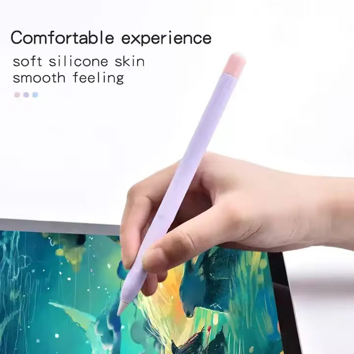 Protective Silicone Apple Pencil Case for 1st & 2nd Generation