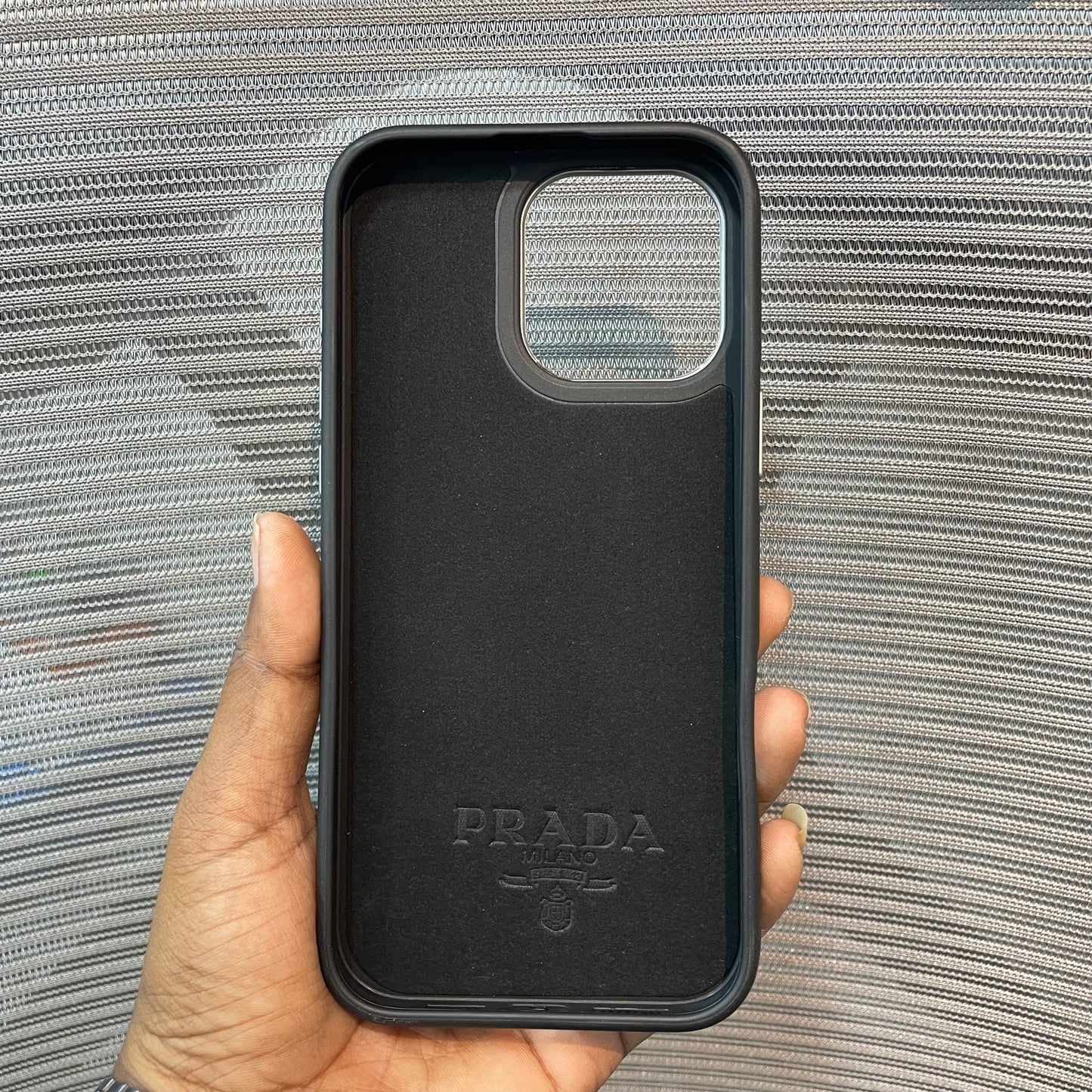 LogoLuxe Leather iPhone Case