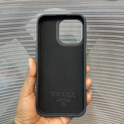 LogoLuxe Leather iPhone Case