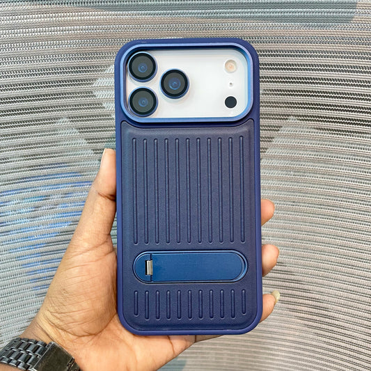 StripeVault Stand iPhone 17 Series Case