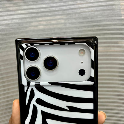 Zebra Print Box iPhone 17 Series  Case