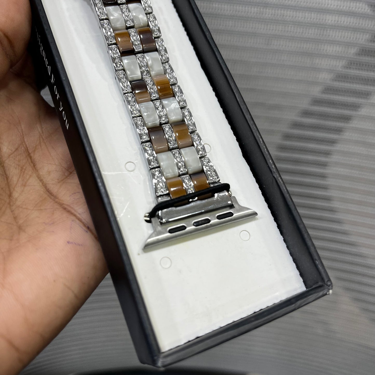 Diamond Luxe Apple iWatch Strap