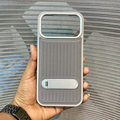 StripeVault Stand iPhone 17 Series Case