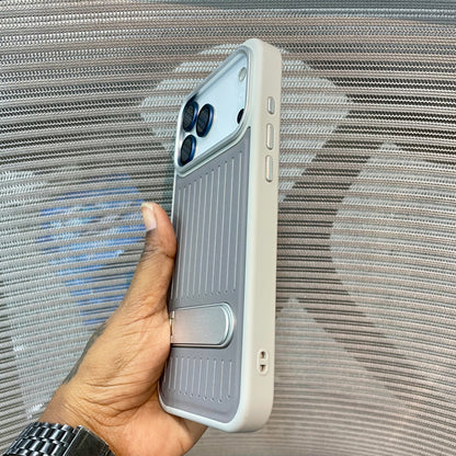 StripeVault Stand iPhone 17 Series Case