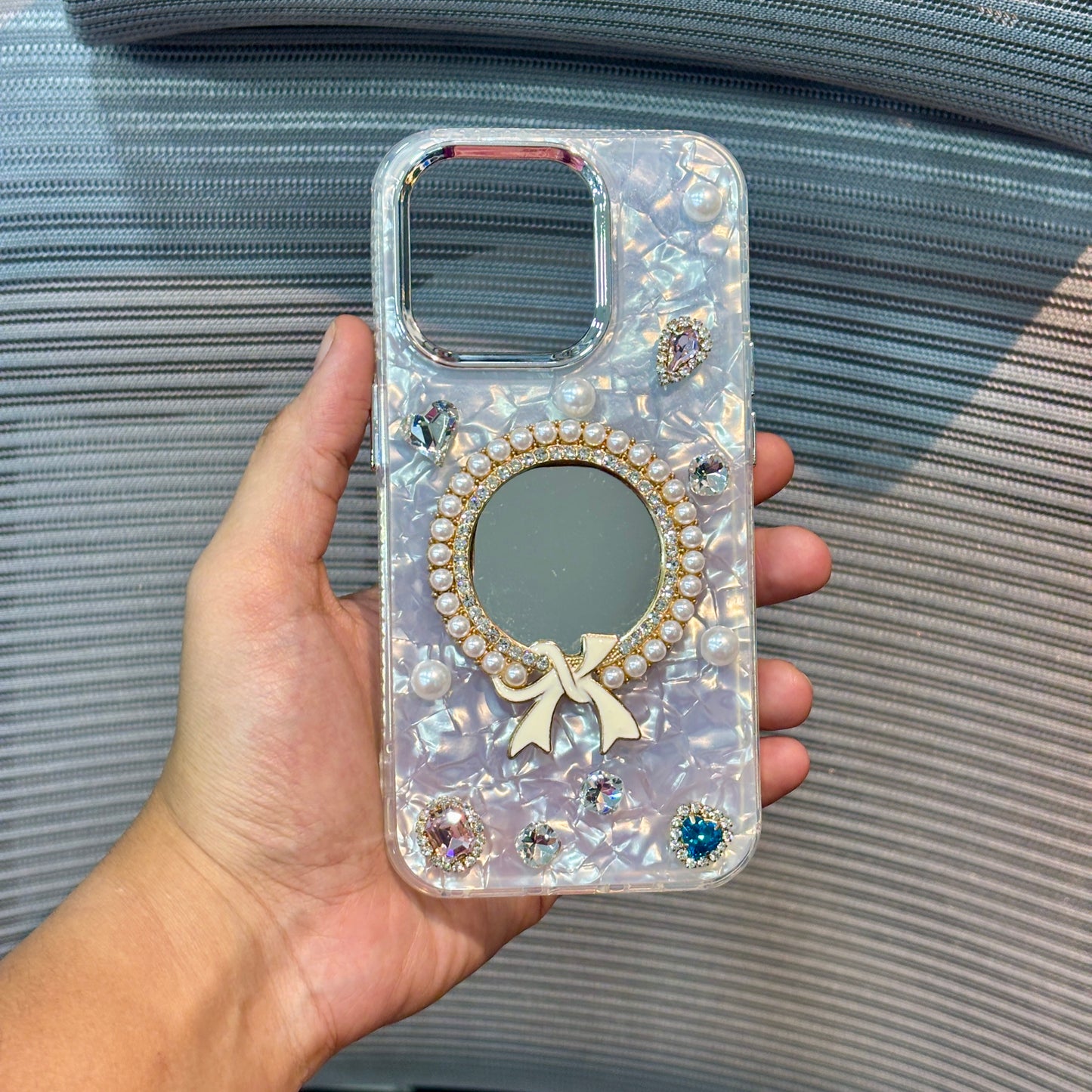 MirrorBling Marble iPhone Case