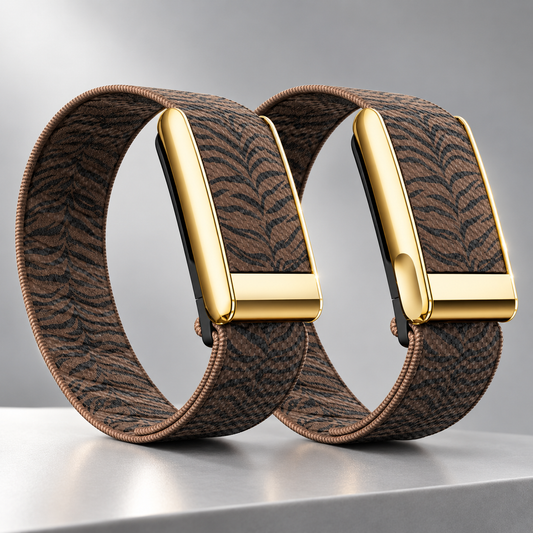 Tiger Stripe Printed Whoop Band