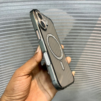 Tinted Black Diamond MagSafe iPhone 17 Case