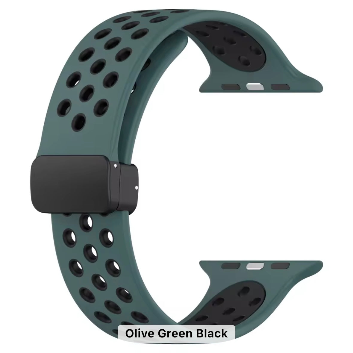 Silicone Magnetic Apple Watch Strap