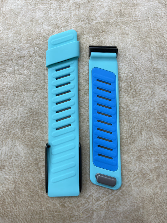 Black Dual SportFlex Silicone Whoop Peak Band