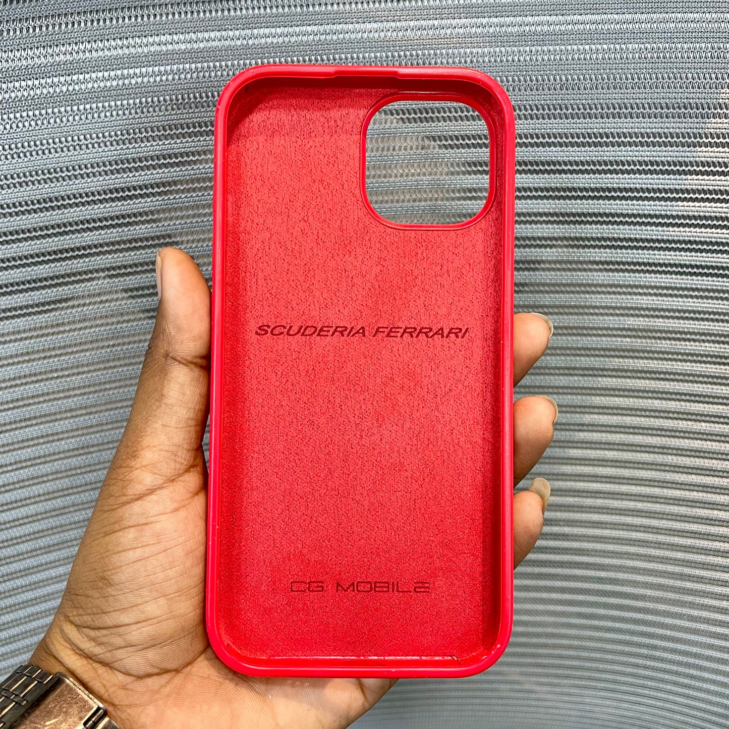 RedPrancing Horse Silicone iPhone 13  Case