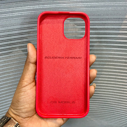 RedPrancing Horse Silicone iPhone 13  Case