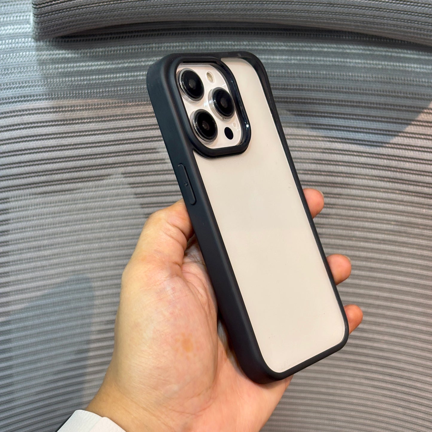 ClearEdge Color Border iPhone Case