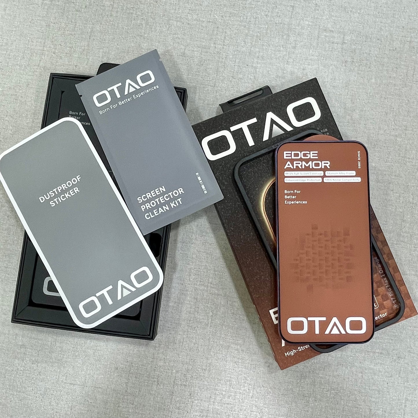 Otao Edge Armor AI Tempered Glass