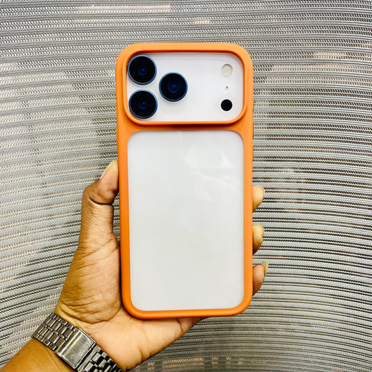 EdgeView Transparent Shock iPhone 17 Pro Case