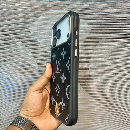 LogoLuxe Leather iPhone 17 Series Case